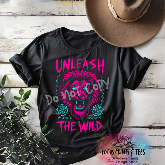 Unleash the Wild Custom Graphic Top