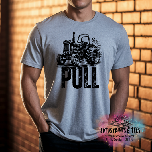Pull Tractor Custom Graphic Top