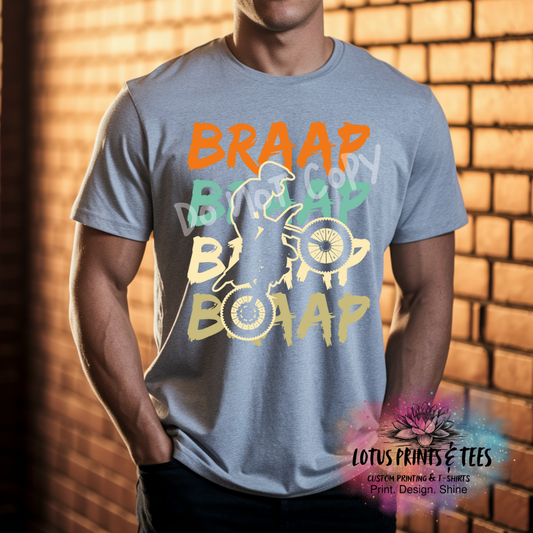 Braap Motorcycle Graphic Top