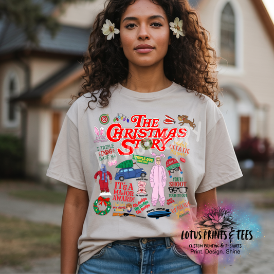 Christmas Storytime Graphic Top