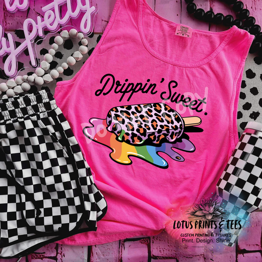 DRIPPIN SWEET Custom Graphic Top