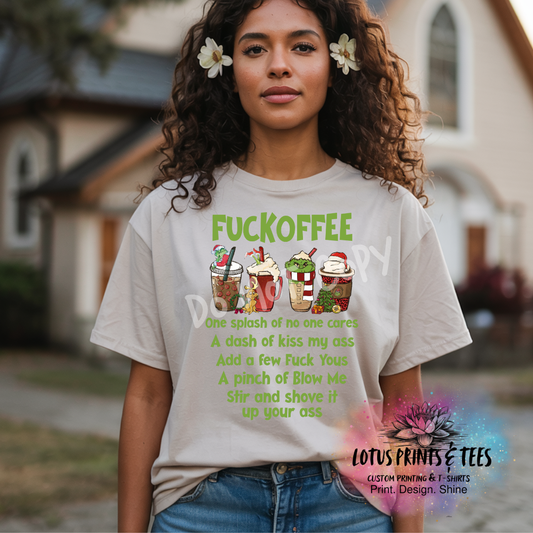 Fuckoffee Graphic Top