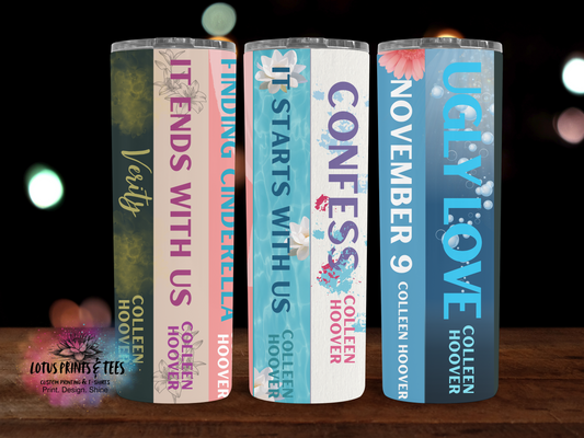 Coho Books - Custom 20oz Sublimated Tumbler β Made to Order