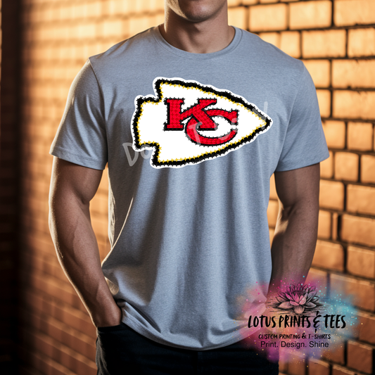 Kc Arrow Graphic Top