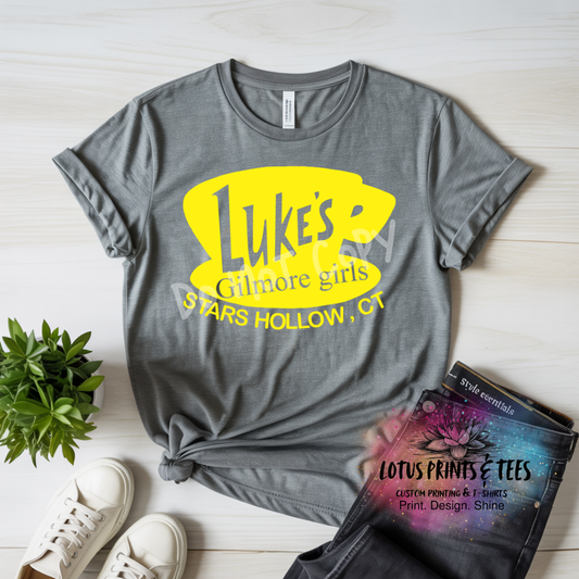 Luke Coffee Graphic Top