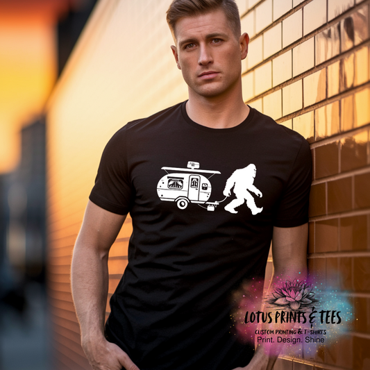 Bigfoot Camper Trailer Custom Graphic Top