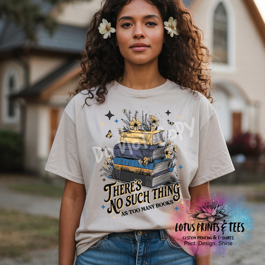 No Such Thing As Too Many Books