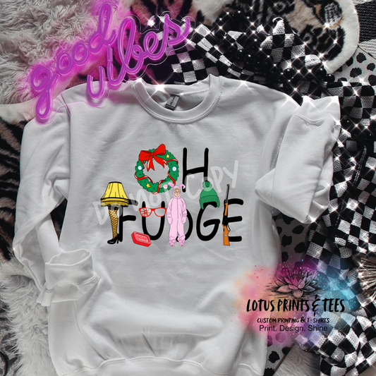 Oh Fudge Graphic Top