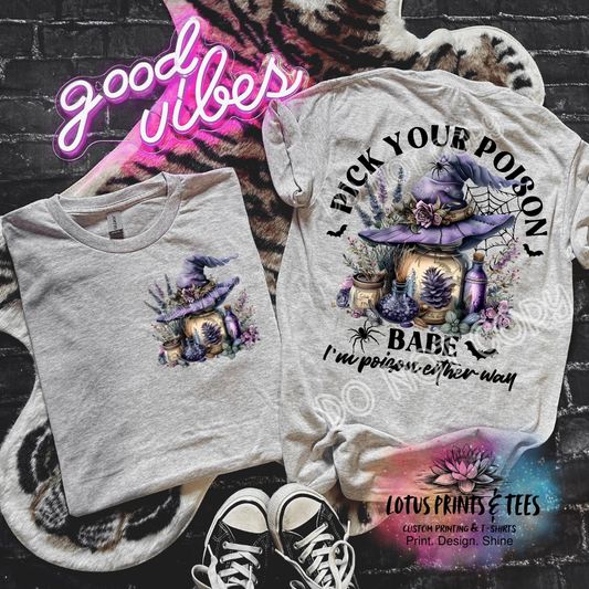 Pick Your Poison Graphic Top