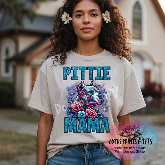 Pittie Mama Graphic Top
