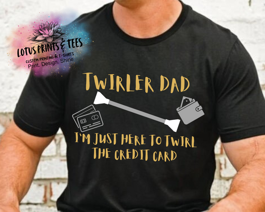 Credit Card Twirl Dad