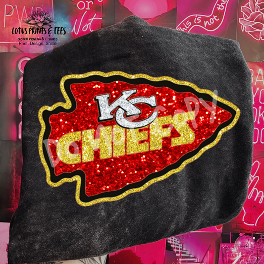 Sequin Kc 1 Graphic Top