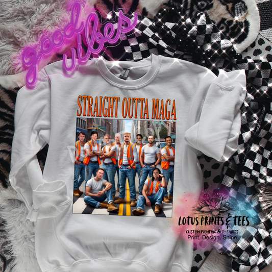 Straight Outta Maga Graphic Top