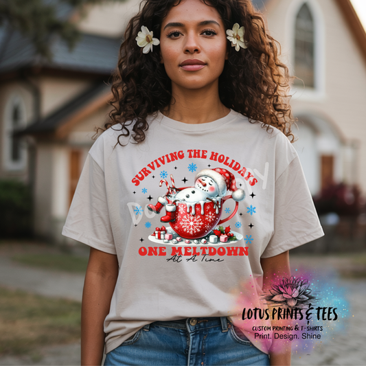 Surviving The Holidays Graphic Top