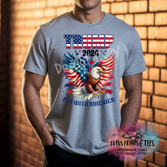 Trump Eagle 2024 Graphic Top