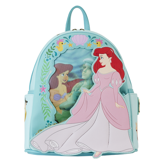 The Little Mermaid Princess Series Lenticular Mini Backpack