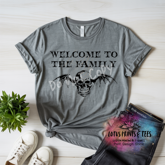 WELCOME TO THE FAMILY