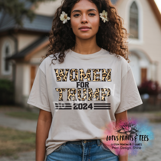 Women For Trump Graphic Top