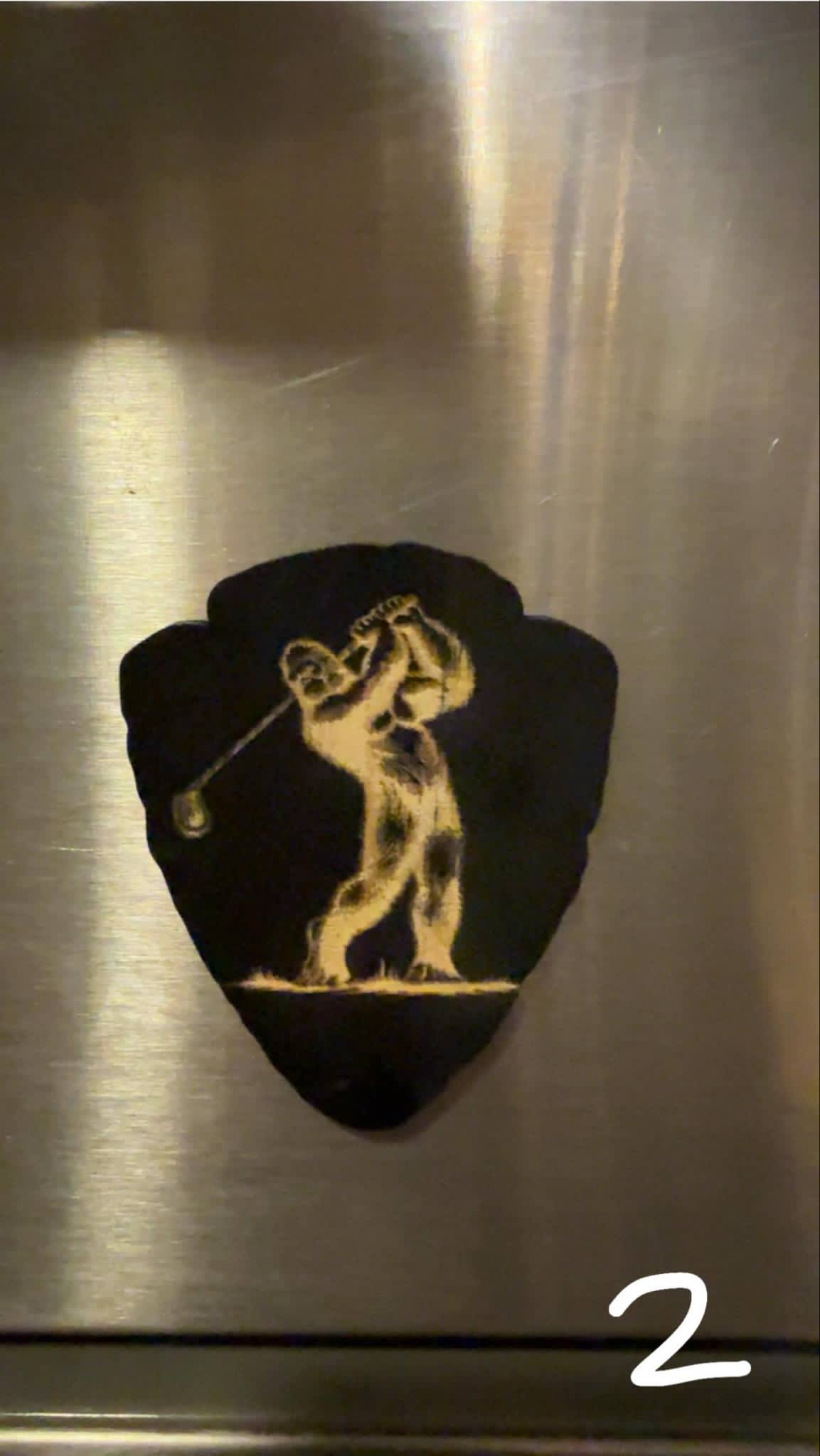 Bigfoot Arrowhead Magnet β Multiple Options - Fridge Decor