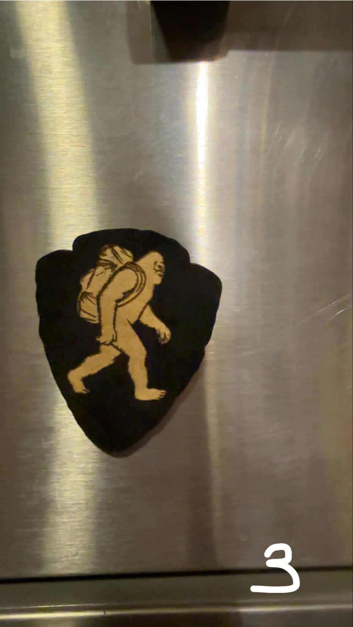 Bigfoot Arrowhead Magnet β Multiple Options - Fridge Decor