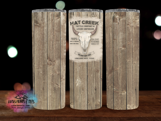 Hat Creek - Custom 20oz Sublimated Tumbler – Made to Order