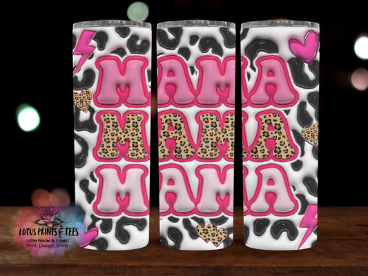 Mama Inflated Look  - Custom 20oz Sublimated Tumbler – Made to Order