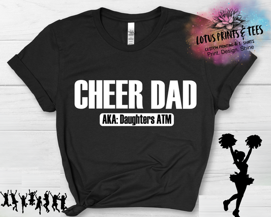 Cheer Dad Daughters ATM