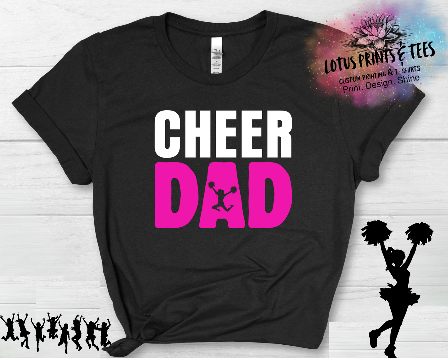Cheer Dad Pink