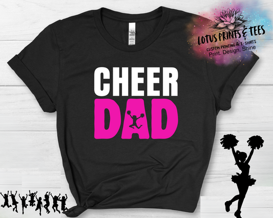 Cheer Dad Pink