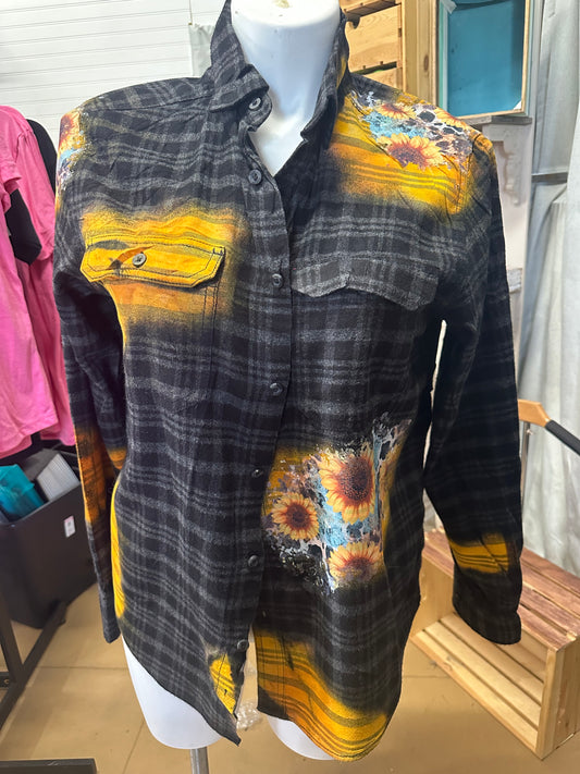 Custom Bleached Flannel