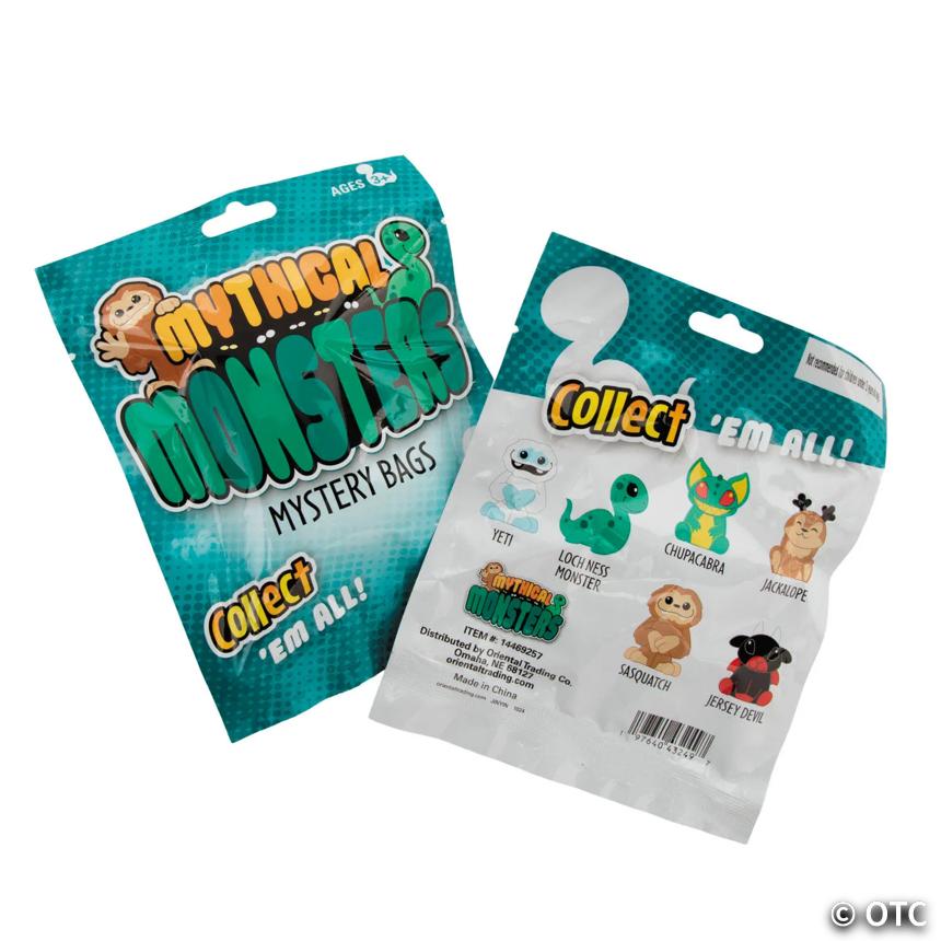 Mythical Monster Characters Mystery Bags