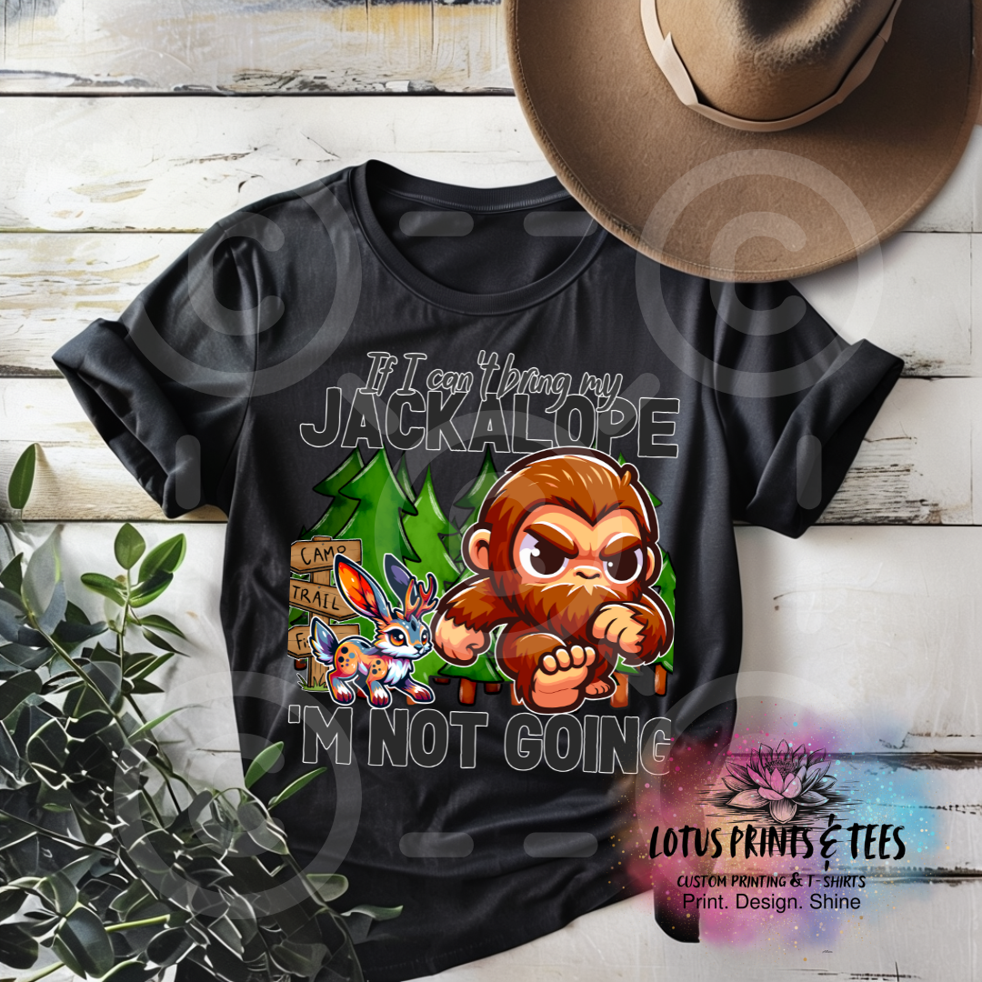 Jackalope or Bust Custom Graphic Top