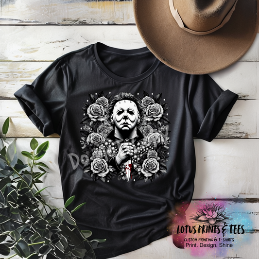 Mike Floral Graphic Top