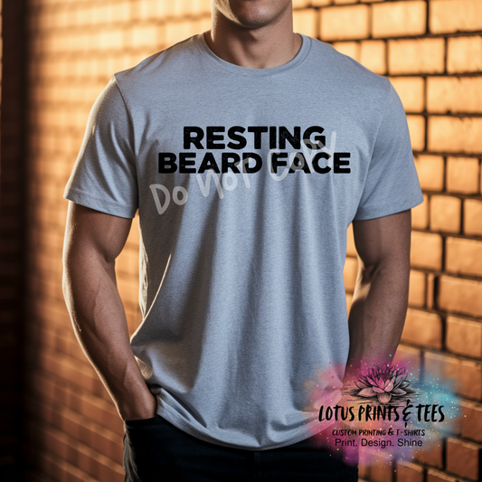 RESTING BEARD FACE