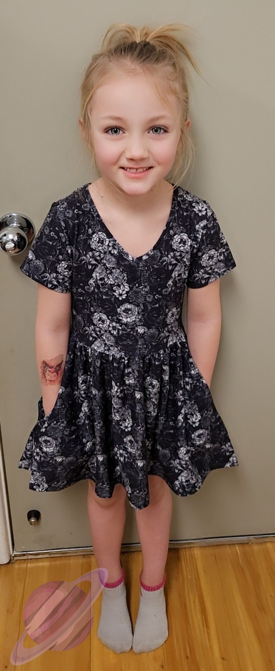 BLUE BLOSSOM-POCKET DRESS PREORDER-CLOSING 3/16